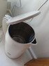 九阳（Joyoung）烧水壶热水壶电水壶1.7L 双层隔热304不锈钢一体无缝 0胶水开水壶K17FD-W160 实拍图