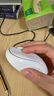 罗技（Logitech）M221 轻音鼠标 无线鼠标 办公鼠标 对称鼠标 带无线微型接收器 米白色 实拍图