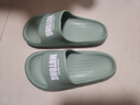 牧童【一家三口亲子款】儿童拖鞋室内家居浴室拖男女童外穿软底凉拖鞋 绿色 32 鞋内长21.0cm 实拍图