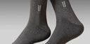 浪莎100%纯棉袜子男春秋冬季中筒浙江诸暨正品防臭耐磨抗菌新疆全棉质 【6双深灰】·100%纯棉防臭 均码 （38-44码可穿） 实拍图