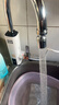 奥克斯（AUX）电热水龙头热水器加热水龙头快速热水变频恒温厨房下进水 【大屏数显】雪山白+漏保插头+万向喷头 实拍图