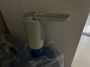 双枪抽水器桶装水办公家用饮水机电动抽水泵压水器定量可折叠浅绿色 实拍图