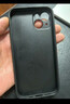 世咏 适用苹果14手机壳 iphone14保护套镜头全包硅胶软边防摔超薄简约时尚皮纹壳男女款 雾霭蓝 实拍图