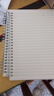 誉品(YUPIN)双线圈本 加厚笔记本本子文具 简约大学生用记事本网格横线日记本作业本 【2本/共240页】A5横线侧翻款 实拍图