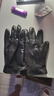 窦驰真皮手套男士羊皮手套加绒加厚保暖冬季防寒时尚韩版骑车皮手套男 加绒款 均码 实拍图