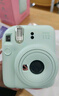 富士（FUJIFILM）instax mini12一次成像相机 立拍立得一次成像相机拍立得相机 Mini12绣球蓝 ins套=相机+10相纸+壳+册(热销） 实拍图