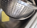 美厨（MAXCOOK）304不锈钢盆筛五件套加厚沙拉盆调料盆洗菜盆米筛味斗套装MCWA550 实拍图