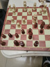 DALYKATE【人气推荐】国际象棋实木高档儿童磁性便携西洋棋子国际象棋比赛 24cm小号象棋(送双后) 实拍图