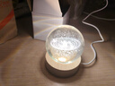 DEERC发光太阳系水晶球桌面小摆件创意小夜灯生日新年礼物送女友 满眼星辰(小号7cm暖光） 实拍图