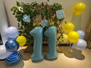多美忆生日场景布置男孩数字生日气球道具氛围布置儿童派对装饰蓝色1 实拍图