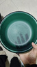 佳钓尼（JIADIAONI）开饵盆饵料盆三件套折叠鱼食拉饵盘鱼饵盆小号钓鱼鲢鳙散炮盆渔具 开饵浅盆墨绿 （24#） 实拍图