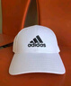 adidas经典舒适运动遮阳棒球帽子男女阿迪达斯官方 白/黑色   OSFM(男子) 实拍图