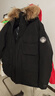 京东京造【进口极寒95鹅绒服】羽绒服男外套女冬季新款中长款 曜石黑 M 实拍图