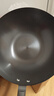 张小泉精铁旋压无涂层全灶具通用炒锅铁锅炒菜锅32cm C30650100 实拍图