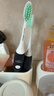 飞利浦（PHILIPS）电动牙刷 S1 生日礼物 新年礼物 情侣款送男生女友 2种模式 洁齿护龈 柔力软毛 深蓝色HX2431/06  实拍图