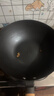 张小泉精铁旋压无涂层全灶具通用炒锅铁锅炒菜锅32cm C30650100 实拍图