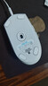 罗技（G）G102 有线游戏鼠标 白色 RGB灯效 吃鸡鼠标 绝地求生 轻量化设计 G102第二代 实拍图