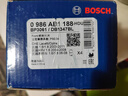 博世（BOSCH）刹车前片刹车皮别克凯越03-13年宝骏630/SPRINGO雪佛兰景程AB1188 实拍图