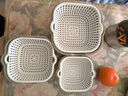 洗菜盆沥水篮八件套厨房多功能菜篮子双层漏盆 大号+中号+小号6件套 实拍图