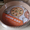 苏泊尔（SUPOR）空气炸锅专用纸烤箱专用硅油纸烘焙纸食品级油纸托不粘烤盘吸油垫 小号 16CM*4.5CM*100张 实拍图