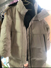 波司登25年冬季羽绒服男女情侣同款宽松中长款时尚加厚脱卸帽外套 实拍图