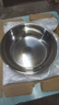 【不锈钢】和面盆厨房烘焙家用火锅盆洗菜打蛋汤锅盆醒面盆料理盆 32cm【热卖款】不锈钢 和面盆 实拍图