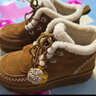 百丽（Belle）孙乐言推荐姜饼屋毛球挂饰雪地靴女25冬新增高保暖休闲靴F2Y1DDD5 棕色-毛里【孙乐言推荐】 36 (230mm) 实拍图
