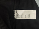 优衣库女装罗纹高领T恤/长袖小高领内搭479588 09 黑色 M /160/84A 实拍图