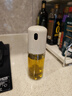 小熊（Bear）定量喷油壶 玻璃油壶罐食用油喷雾调料瓶油喷壶250mL  CX-W0081 实拍图