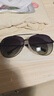 帕森（PARZIN）偏光太阳镜型男眼镜经典蛤蟆镜安全驾驶墨镜PZ8131A枪框渐灰片 实拍图