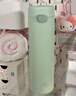 米家保温杯弹盖保温杯保冷杯480ml旅行便携不锈钢车载水杯竹绿色 实拍图