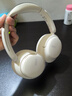 QCY H3S 头戴式-56dB主动降噪【双金标+A级降噪认证】7麦蓝牙耳机无线有线游戏低延迟超长续航 白色 实拍图