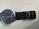 适配阿玛尼表带原装钢带男黑武士AR1970 2447 0389 60008 手表带 AMN-黑色（万宝密全磨砂） 22mm 实拍图