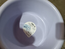 茶花（CHAHUA）脸盆塑料盆大号加厚塑料家用加深学生宿舍洗衣服盆子洗脚盆子 1个装【中号紫色】 实拍图