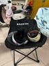 black dog黑狗户外折叠椅月亮椅露营便携靠背钓鱼椅承重240斤 实拍图