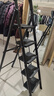 曙亮梯子家用 室内五步梯 碳钢加厚摸高3.4米合梯人字梯 实拍图