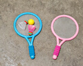马丁兄弟羽毛球拍玩具儿童3-9岁幼儿园初学户外网球拍玩具男孩女孩2拍+3球 实拍图