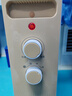美的（Midea）【金缕衣】取暖器家用/电暖器/电暖气/加湿烘衣/13片全屋取暖器/节能电热油汀取暖器NY2213-18GW 实拍图