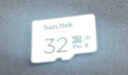 闪迪（SanDisk）32GB TF（MicroSD）4K内存卡 行车记录仪 监控摄像头专用 2,500小时录制 重复读写高耐用存储卡 实拍图