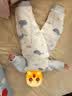 舒贝怡2件装婴儿衣服春秋新生儿连体衣满月宝宝新年哈衣周岁爬服蓝73 实拍图