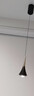 卧室床头小吊灯高级感轻奢吊线玄关过道可升降伸缩触摸意式极简灯 【常规款】-金-珍珠黑-三色变光 实拍图