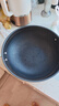 苏泊尔（SUPOR）炒锅双耳炒锅铁锅深型平底无涂层铸铁炒锅燃气电磁炉通用加深加大 36CM(适合4~10人) 36cm 实拍图