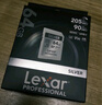 雷克沙（Lexar）128GB SD存储卡 U3 V30 佳能索尼富士尼康相机高速SD卡 读205MB/s 写140MB/s 4K超清录制 SD银卡 实拍图
