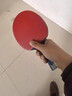 京东京造 入门级乒乓球拍学生成人比赛训练横直拍对拍套装 含拍包三只球 实拍图