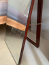 栖音阁实木镜子全身镜落地镜家用女生卧室穿衣镜服装店试衣镜挂墙大镜子 实拍图