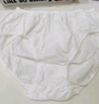 全棉时代一次性内裤女纯棉出差旅行便携孕妇月子免洗不掉絮灭菌 L码10条 实拍图