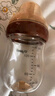 世喜新生儿防胀气奶瓶0-3个月玻璃婴儿仿母乳奶嘴160ml 实拍图