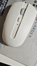 雷柏（Rapoo） M350G中小手无线/蓝牙多模办公鼠标 人体工学轻音设计 舒适便携超长续航笔记本电脑鼠标 白色 实拍图