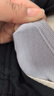 三枪（THREEGUN）秋衣秋裤男女套装加厚100%纯棉保暖内衣抗静电情侣秋冬季打底衣 冰岛灰（男 圆领） XL 实拍图