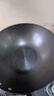 张小泉精铁旋压无涂层全灶具通用炒锅铁锅炒菜锅32cm C30650100 实拍图